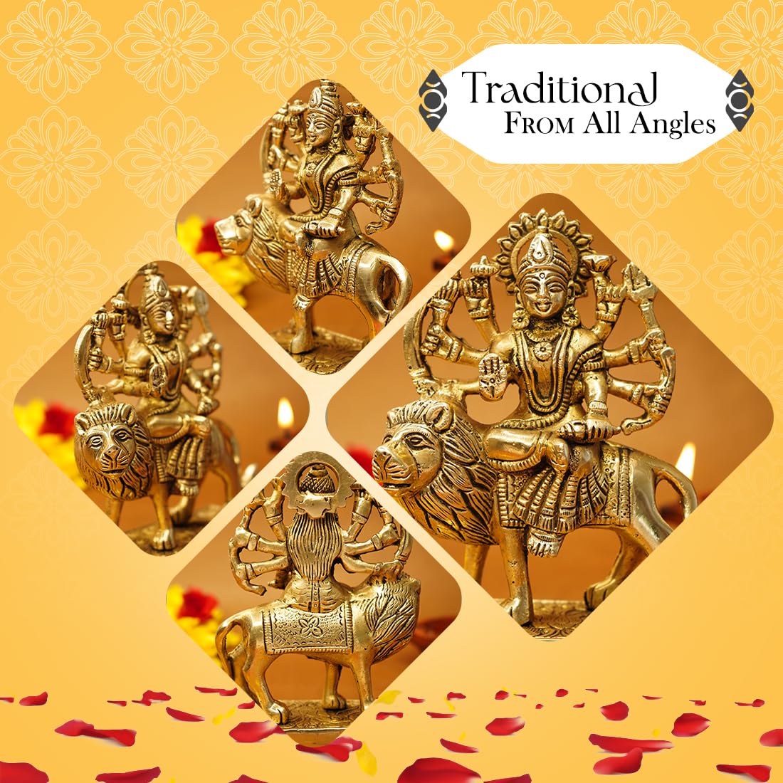 Ekhasa Brass Murti - Enhancing Puja Room