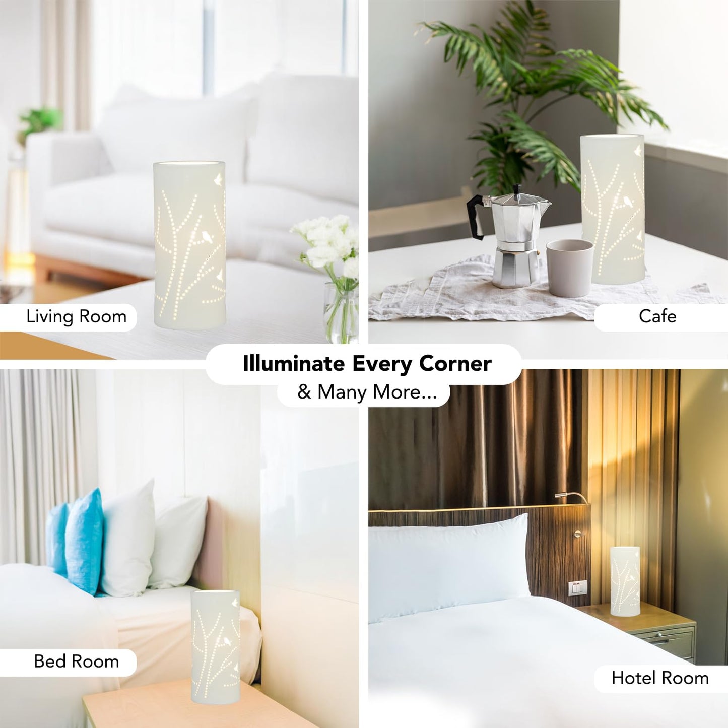 Ekhasa Birds Lamp - Stylish bedside illumination