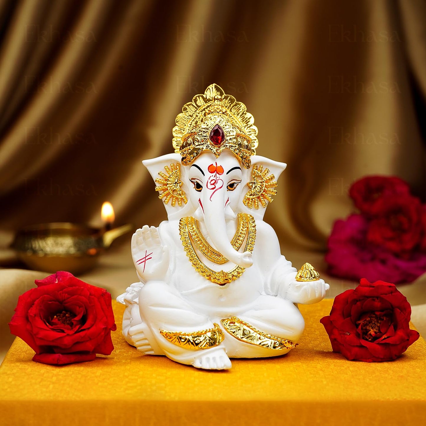 Ekhasa Ganesh Idol - Crafted with love by local artisans