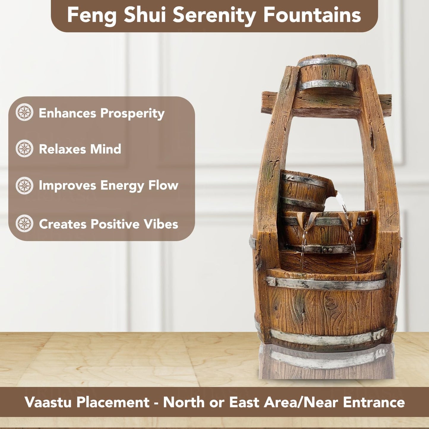 Ekhasa indoor water feature - unique gift idea