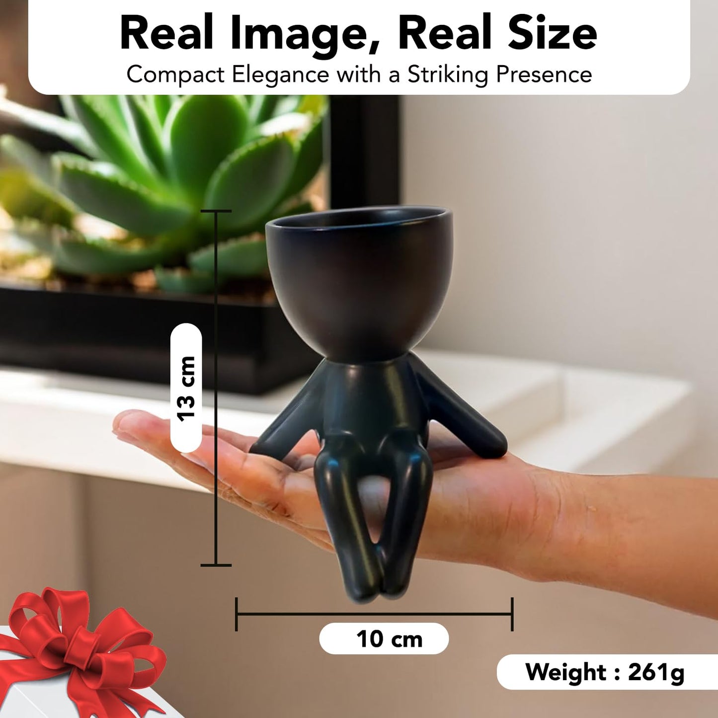 Ekhasa lightweight flower pots - indoor plants