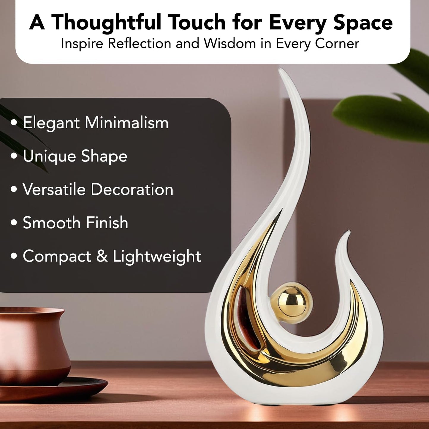 Ekhasa ceramic showpiece - office desk decoration