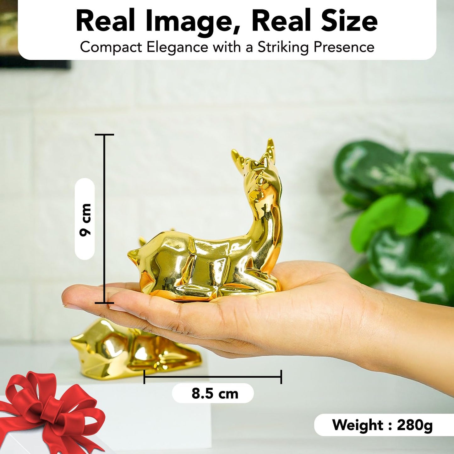 Ekhasa Deer Showpieces - Decorative items for showcases