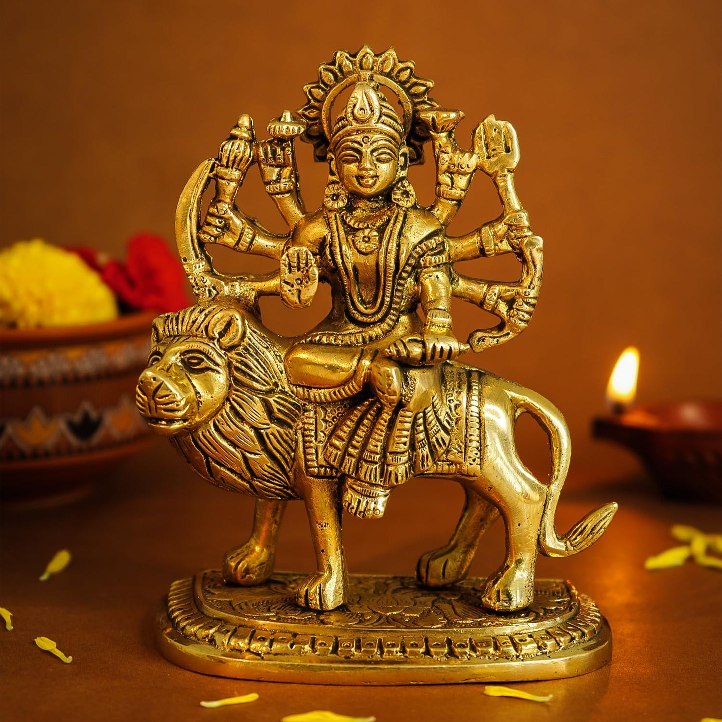 Ekhasa Durga Maa Statue - Positive Energy Embrace