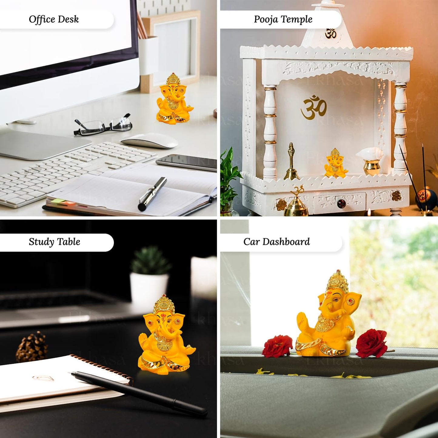 Ekhasa Ganesh Idol - Spiritual home decor