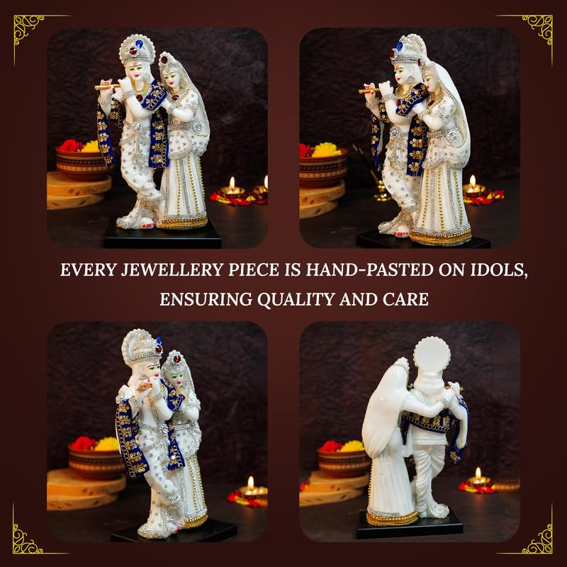Ekhasa Radha Krishna Idol - Pooja Room Decor