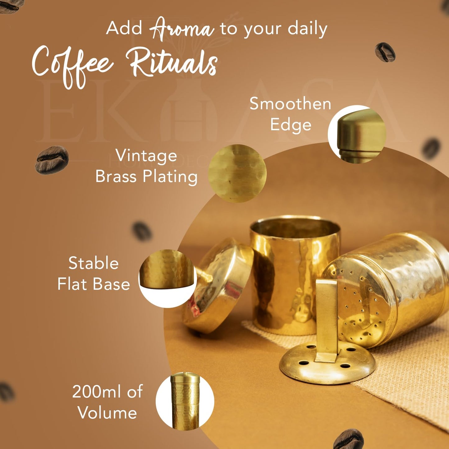 Ekhasa coffee decoction maker - Travel buddy