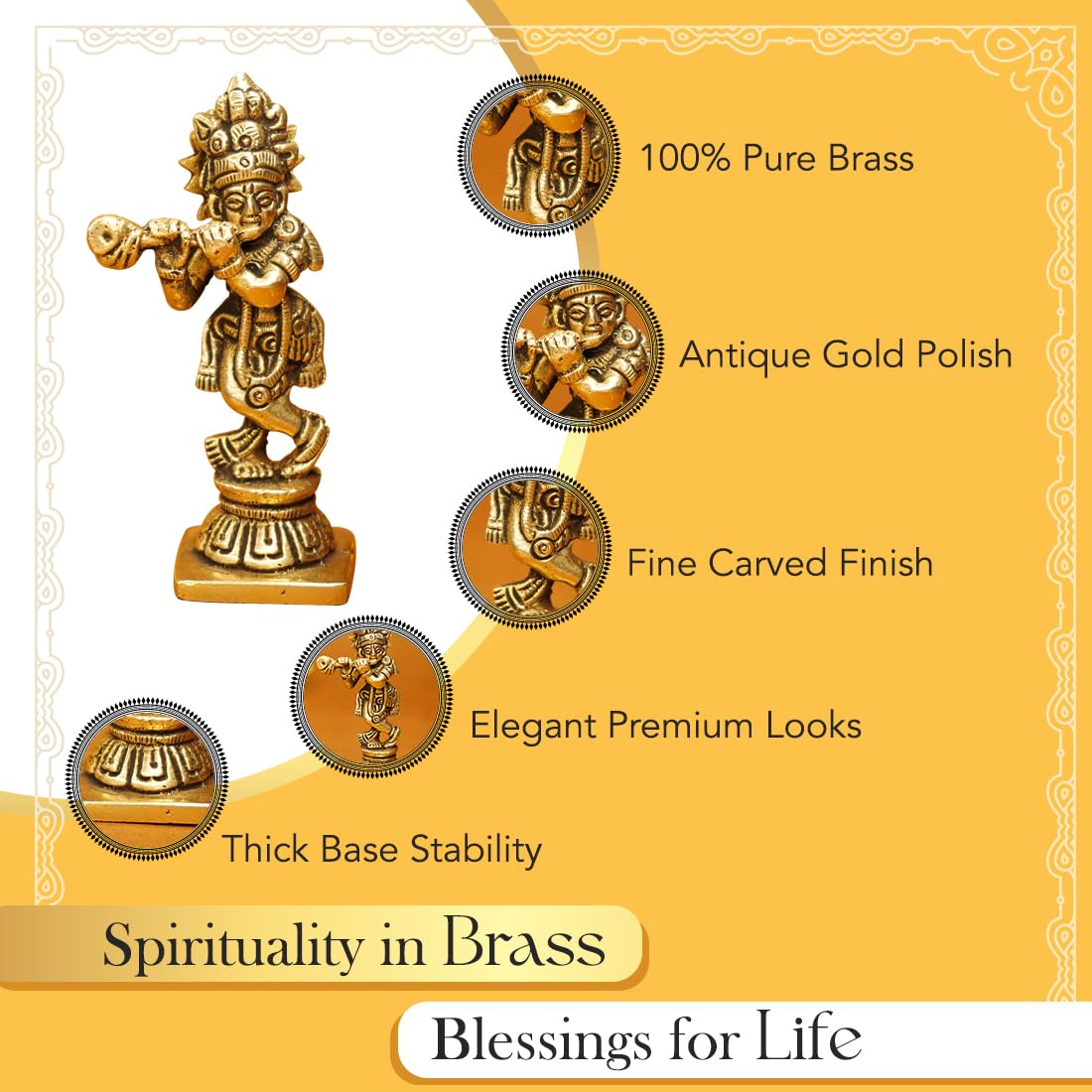 Ekhasa Krishna Idol - Housewarming Gift