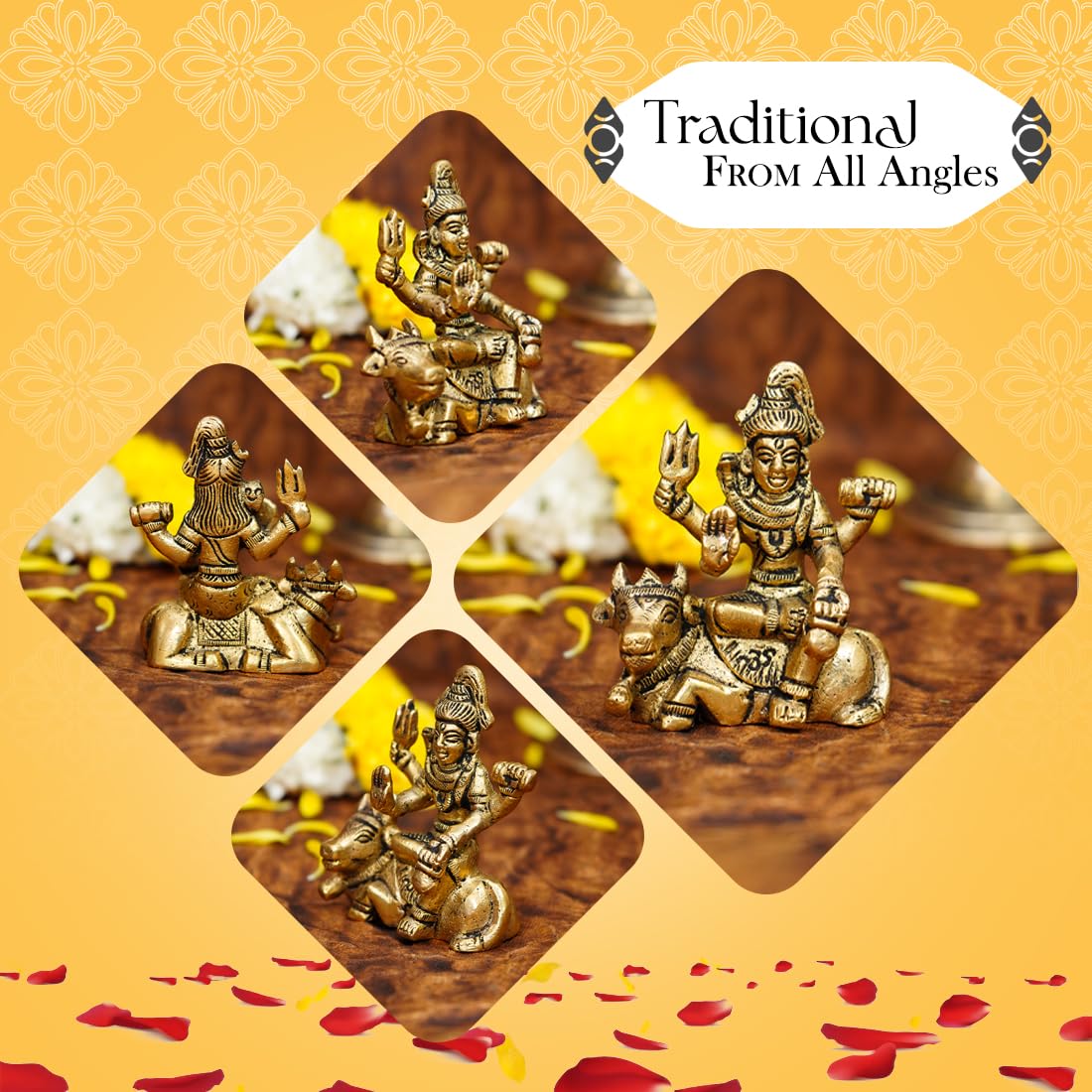 Ekhasa lord shiva statue - pooja room decoration