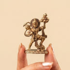Brass Hanuman Idol for Pooja Room, Home Decor, Office Desk & Car Dashboard