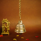 Pure Brass Hanging Bell for Pooja Room & Home Decor