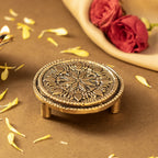 Brass Chowki for God Idols & Puja Decoration