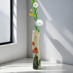 Resin Quirky Face Flower Vase for Home Decor, Office Desk, Living Room & Gifting