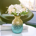 Multicolor Metal Flower Vase for Home Decor & Table Decoration