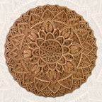 3D Mandala Wooden Wall Art for Home Decor & Gifting