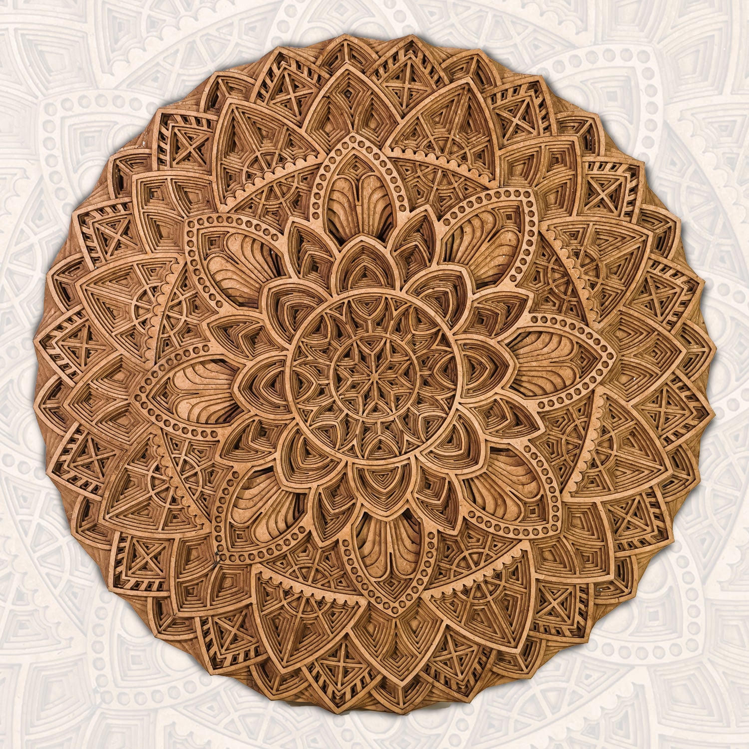 3D Mandala Wooden Wall Art for Home Decor & Gifting