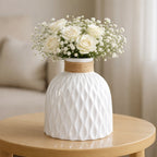 Ceramic Flower Vase for Home Decor, Table Decor & Gifting