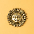Brass Sun Face Wall Hanging Idol for Vastu  & Home Decor