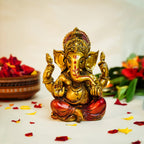 Resin Ganesha Idol for Puja , Office Desk & Gifting