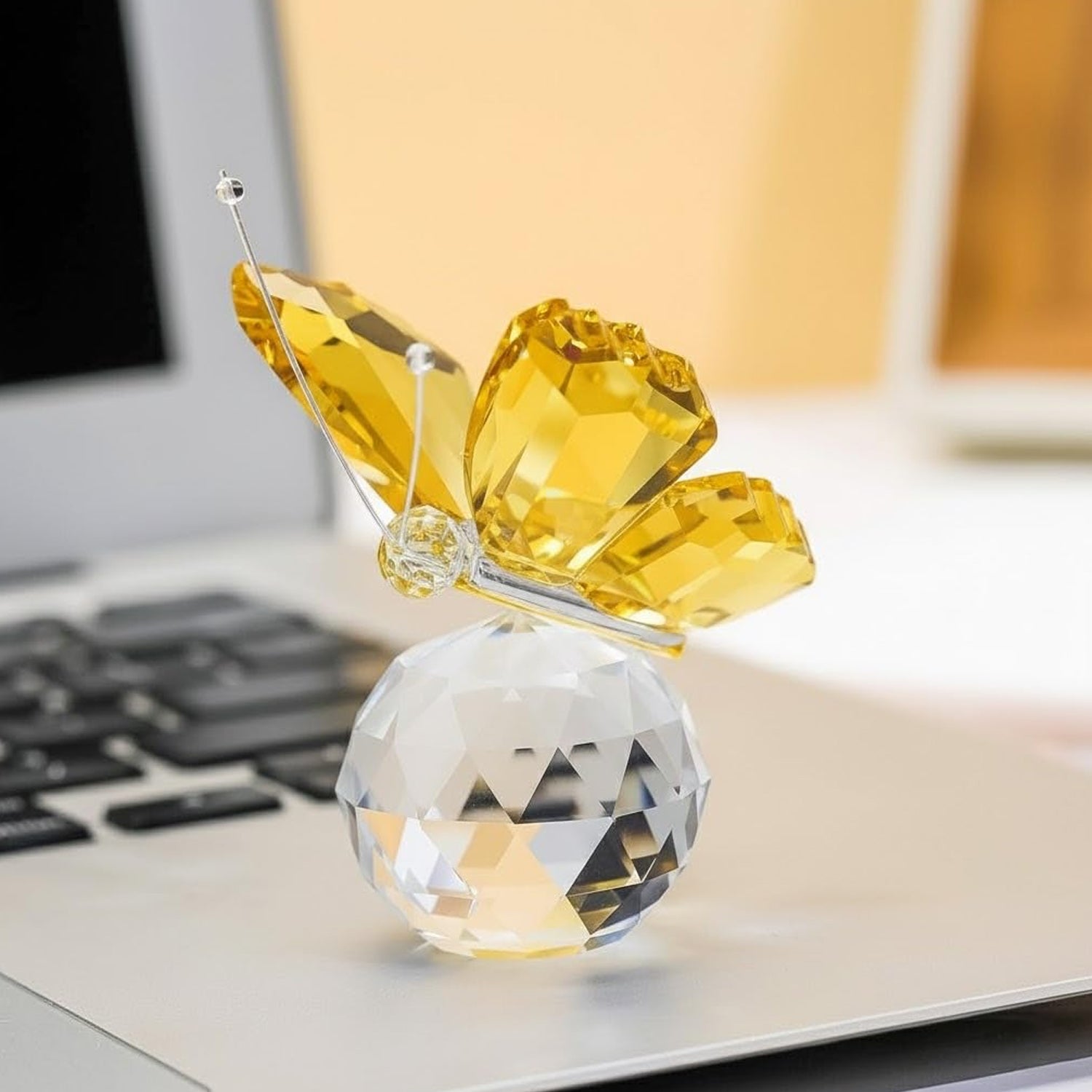 Crystal Butterfly Showpiece for Office & Home Decor