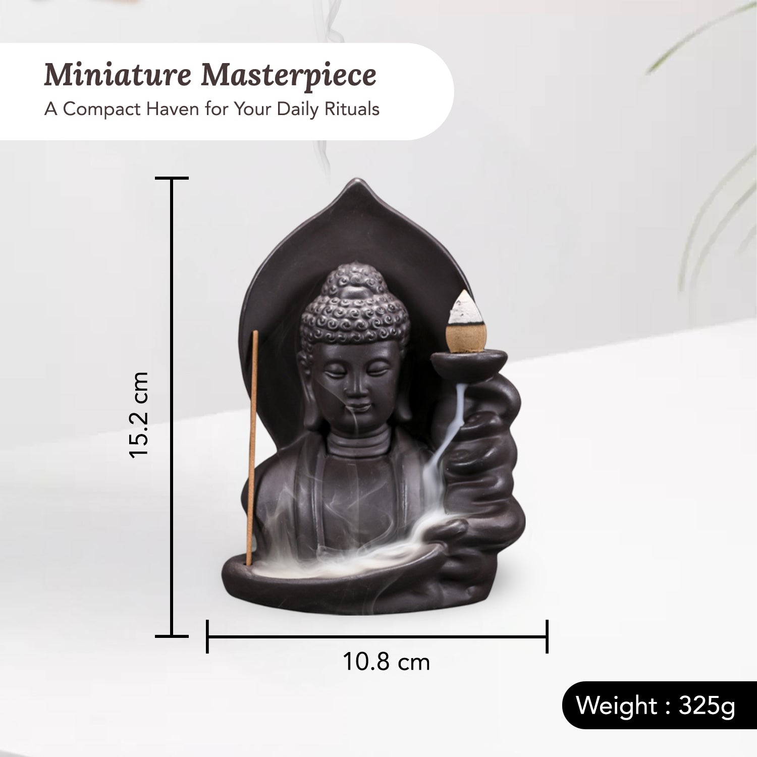 Ceramic Incense Holder for Home Decor & Gifting