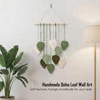 Macrame Leaf Wall Hanging for Home Decor & Gifting