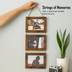 Wooden Wall Hanging Photo Frame for Home Decor