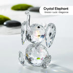 Crystal Elephant Showpiece for Home Decor & Office Decor