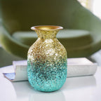 Multicolor Metal Flower Vase for Home Decor & Table Decoration
