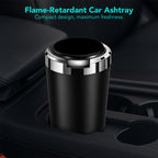 Ashtray with LED lights for Car Dashboard