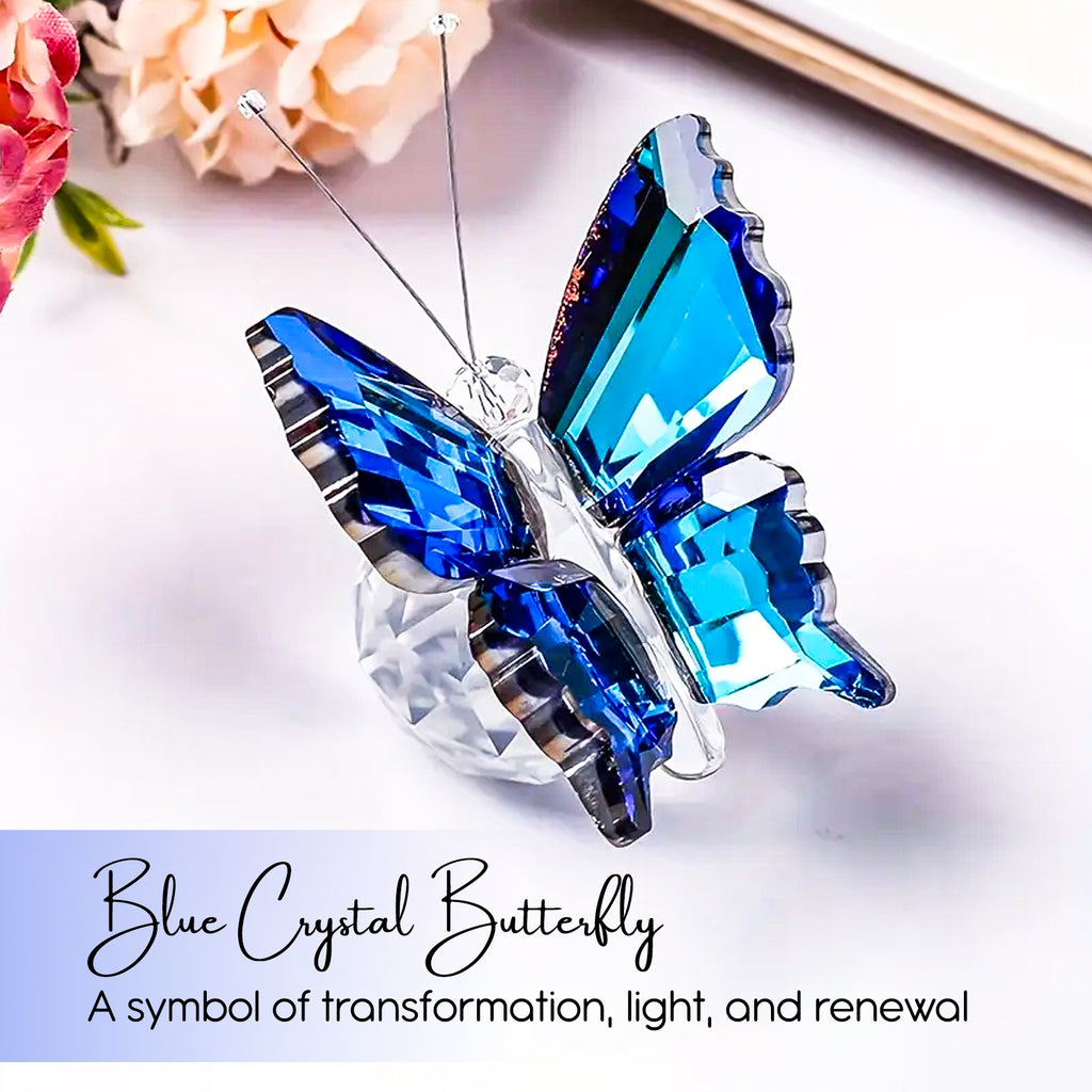 Crystal Butterfly Showpiece for Office & Home Decor