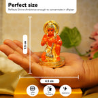 Resin Hanuman Idol for Home Puja, Office Desk & Car Dashboard
