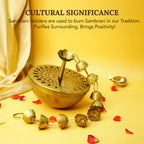 Metal Hanging Dhoop Dani for Pooja & Home Decor