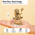 Brass Hanuman Idol with Gift Box for Housewarming, Wedding & Gifting