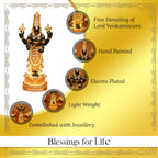 Lord Tirupati Balaji Venkateshwara Idol for Housewarming, Wedding & Gifting