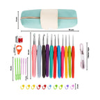 Crochet Hook & Tools Set for Beginners & DIY Craft Learning