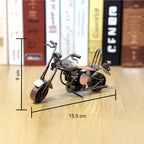 Metal Bike Showpiece for Home Decor, Office Desk & Gifting
