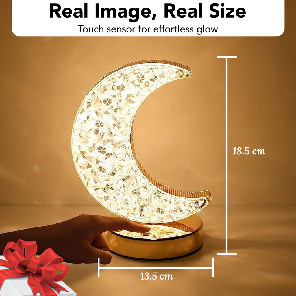 Moon Table Lamp for Bedroom, Living Room, Home Decor & Gifting
