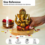 Resin Ganesha Idol for Puja , Office Desk & Gifting