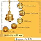 Pure Brass Hanging Bell for Pooja Room & Home Decor