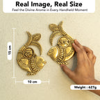 Pure Brass Shubh Labh Wall Hanging for Vastu , Office , Home Decor & Gifting