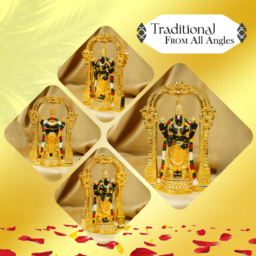 Lord Tirupati Balaji Venkateshwara Idol for Home, Pooja & Gifting