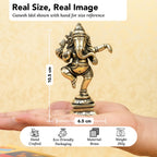 Brass Ganesha Idol with Gift Box for Housewarming, Wedding & Gifting