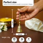 Pure Brass Bell for Home Pooja & Temple