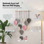 Macrame Leaf Wall Hanging for Home Decor & Gifting