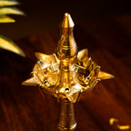 Brass Wick Holders for Oil Lamp & Diya (Set of 6)