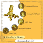 Pure Brass Bal Gopal Idol for Home Decor, Pooja & Gifting