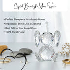 Crystal Elephant Showpiece for Home Decor & Office Decor