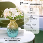 Multicolor Metal Flower Vase for Home Decor & Table Decoration