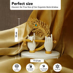 Resin Lord Krishna Hands with Flute Idol for Home Decor & Gifting